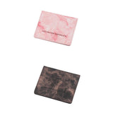 Merishopp V2X Accination Card Protector Slim Leather Wallet For Documents Pink Black| Trendy | Comfortable | Fashionable | Soft 