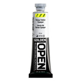 OPEN SlowDrying Acrylics by GOLDEN, Hansa Yellow Opaque, 2 fl oz. tube, Professional Acrylic Paint, SemiOpaque
