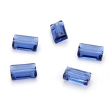 100pcs Adabele Austrian 14mm Faceted Rectangle Crystal Beads Dark Indigo Compatible with Swarovski Crystals Preciosa 5055