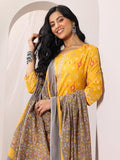 Libas Women'S Cotton Kurta Sets (99127O_Mustard_Xl)