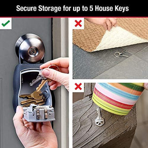 Lock Box, Padlock, 5 Keys