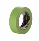 3M High Performance Green Masking Tape 401+, 1490 mm x 55 m, 6.7 mil, untrimmed, 1 per case