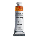 Williamsburg Artist Oil Colors by GOLDEN, Alizarin Orange, 37 ml tube, Professional Oil Paint, Transparent