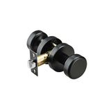 NCSEN Black Interior Door Knob Non Locking, Passage Door Handles for Hall & Closet, Heavy Duty Door Knobs