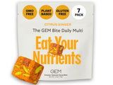 GEM Daily Multivitamin for Women & Men, 20+ Vitamins & Minerals zinc, Vitamin D, B, K, Folic Acid, Turmeric, Beta Glucan GLP-1 B