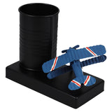 HOODANCOS Pencil Holder Stylish Iron Pen Organizer for Desk Multi-function Storage Cup for Stationery Makeup Brushes and More Si