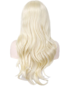 AneShe Wigs 28 Long Wavy Hair Heat Resistant Cosplay Wig for Women (Light Blonde)
