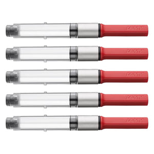 Lamy Z28 Fountain Pen Ink Converters Pack Of 5 And Wipe