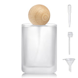 Yerpkefey 50ml/1.7 Oz Glass Spray Bottle Perfume Atomizer,Perfume Travel Refillable Spray Bottle Empty with 3 Kinds of Dispenser