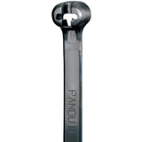 Panduit BT2SM0 Cable Tie, Metal Barb, Standard, Weather Resistant Nylon 6.6, 8.0Inch Length, Black (1,000Pack)