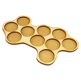 LITKO Horde Trays | 25mm Circle Bases | Movement Tray | Compatible with Warhammer, Age of Sigmar, Bolt Action (10-Figure Horde T