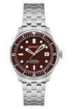 Duxot Men'S 41Mm Henri Diver Automatic Watch With Solid Stainless Steel Bracelet Dx-2060, Presidential Blue, Henri Diver Automat