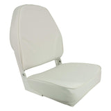 Springfield High Back Folding Seat White