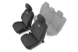 Rough Country Neoprene Front Seat Covers for Toyota Tacoma (2016-2023) - Waterproof & UV Resistant, Foam Padded, Front Seat Cove