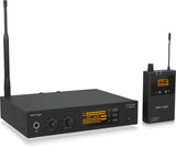 Behringer UL 1000G2 High-Performance UHF Wireless In-Ear Monitoring System | Wireless Audio System With Earphones | For Content 