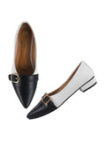 Shoetopia Pointed Toe Black Belly For Girls-Eu38,Bronze,5,B0D5HDDLHB
