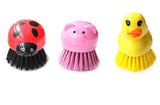 Diamond Visions 011374 Animal Scrub Brush Multipack in Assorted Animals (3 Brushes)