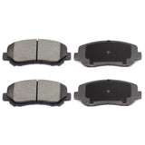 ECCPP D1623-8836 Front Ceramic Disc Brake Pad Set Fit For Chrysler 200 2015-2016,For Dodge Dart 2013-2016