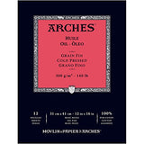 Arches Oil Pad 140Lb 12X1612, Multicolor