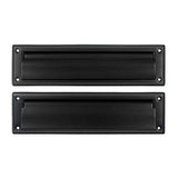 Deltana MS212U19 13 1/8Inch Mail Slot with Solid Brass Interior Flap