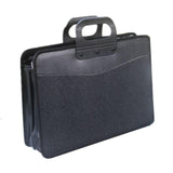 Dmdent Expandable File Folder With Handle, Portable Document Organizer Case, Waterproof Accordion File Briefcase For Office Scho