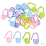 Zoomella 200Pcs Pvc Knitting Stitch Locking Stitch Markers Holders|Knitting Needles| Knitting Needles