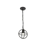Living District Indoor Modern Home Decorative Bright Ceiling Octavia 1 Light Dark Brown Pendant