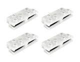 Sewell Ghost Wire Terminal Block, 14, 16, and 18 AWG, 4 Pack