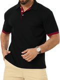 Toplot Men T-Shirt || T-Shirt For Men (Solid-Polo-5235-Black-Xl),Black,,B0DXCZ4Z12