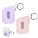lasuroa 2pcs Silicone Case Compatible with Touchland Hand Sanitizer Spray 1 FL. OZ, Protective Cover with Spring Ring Mist Keych