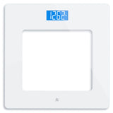 Greater Goods Digital Weight White Bathroom Scale, Accurate Glass Scale, NonSlip & Scratch Resistant, Body Weight