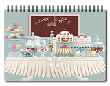 A6 Size Ruled Pages Graphic Diary 70