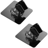 HITSHREE Self Adhesive Plastic Shower Head Holder Bathroom Wall Mount Bracket Wall Mounted Suction Wall Rack Stand for Bathroom