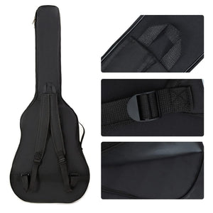 36 Inch Acoustic Guitar Gig Bag Waterproof Dual Adjustable Shoulder Strap 5mm Padding Backpack with Accessories -For 36 Acoust
