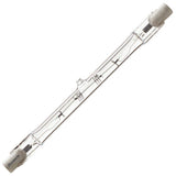Bulbrite Q500T3CL 120-Volt Halogen Long J-Type Torchiere Bulb, 500-Watt