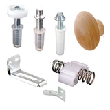 PrimeLine N 7283 BiFold Door Repair Kit For 7/8Wide Track and 3/8 Outside Diameter Pivots & GuidesIncludes All Parts