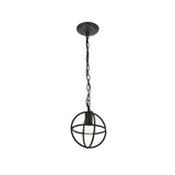 Living District Indoor Modern Home Decorative Bright Ceiling Octavia 1 Light Dark Brown Pendant