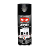 12 oz Krylon K07030777 Black Specialty Lacquer Spray Finish, Gloss