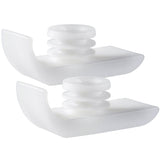 DMI Walker Ski Glides, Fit 1Inch Legs, Eliminates Need To Lift Walker, 2 Count, FSA HSA Eligible