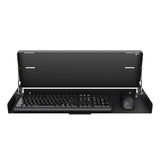 RackSolutions Folding Wall Mount for Full Size Keyboard - Space Saving Design to Maximize Workspace Efficiency