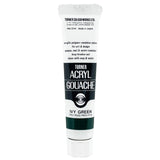 Turner Colour Works Acryl Gouache Artist Acrylic Paint - Single 20 ml Tube - Ivy Green