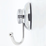 Gecko-Loc Suction Cup Towel Hook For Bathroom Shower Or Kitchen Wall - Loofa, Bath Brush Accessories Hooks Holder Bath Tub Remov