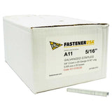 5/16 Leg x 20GA GALV A11/T50 Staples 100,000ct | A11-516C20