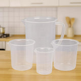 LABXPORT Multipurpose Measuring Cup/Beaker/Jug Set for Kitchen, Cooking Science Labs Baking Car Service & Schools Chemistry Hobb