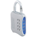 Master Lock Resettable Combination Locker Lock, Lock for Gym and School Lockers, Colors May Vary, 653D