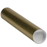 JAM PAPER Mailing Tube - 2 x 12 - Gold - Sold Individually