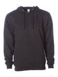 Independent Trading Co. Midweight Hooded Sweatshirt - Black, Xl