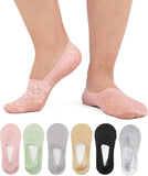 Ketkar WomenS No Show Liner Socks Non Slip Cotton Bottom Socks For Sneaker Lofer 2 Pack