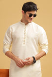Be Active Men'S Cotton Regular Kurta (My0003_Cream Cream 2Xl