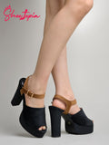 Shoetopia Women'S Heeled Sandal-5 Kids Uk (Girls-Book-Black)-Eu38,Black,5,B0D4VRMJ9Z